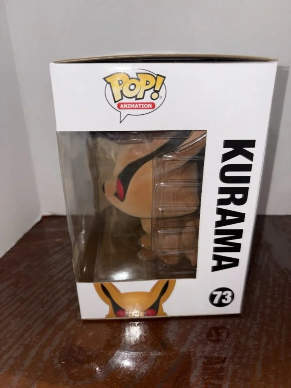 Funko Pop! # 73 Naruto Shippuden Kurama Flocked Hot Topic Exclusive  6 “ New